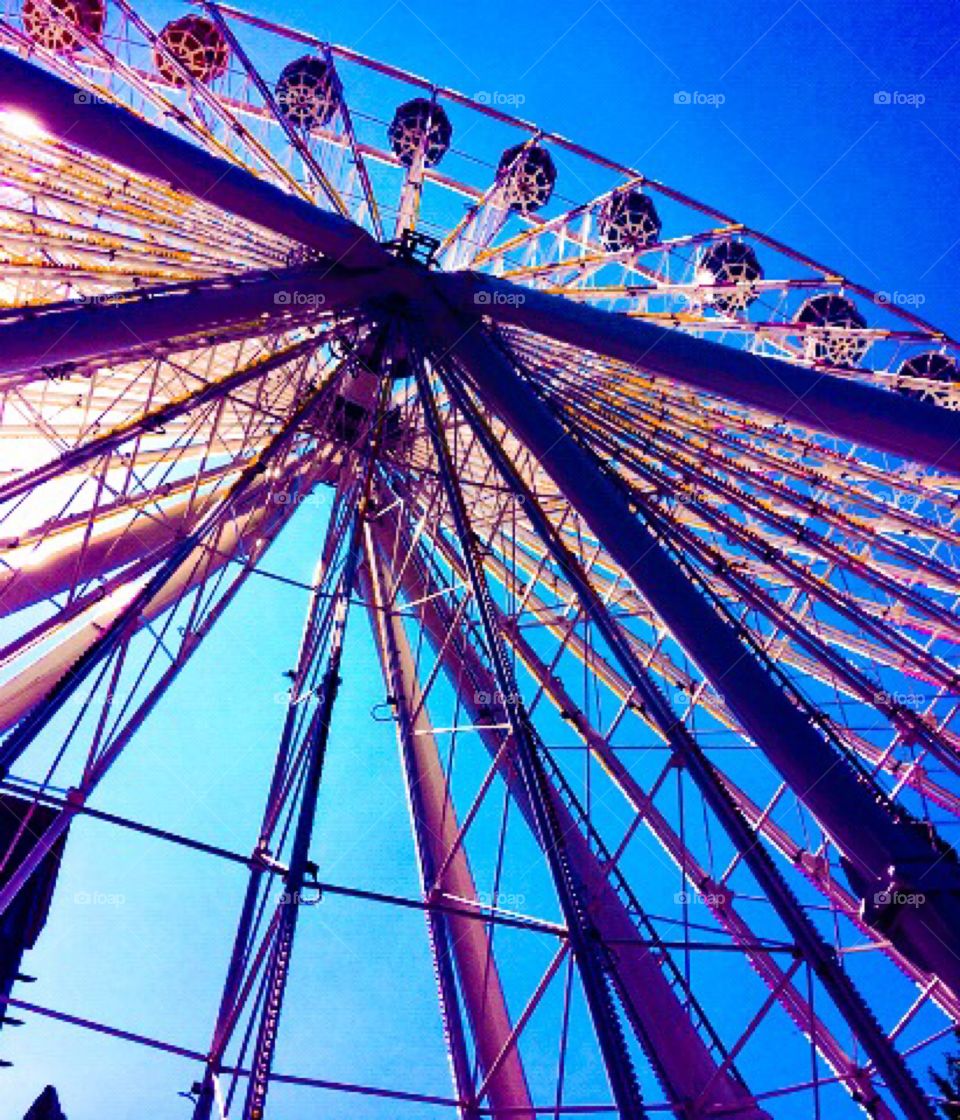 Ferris wheels are always a classic thing to do at an amusement park!