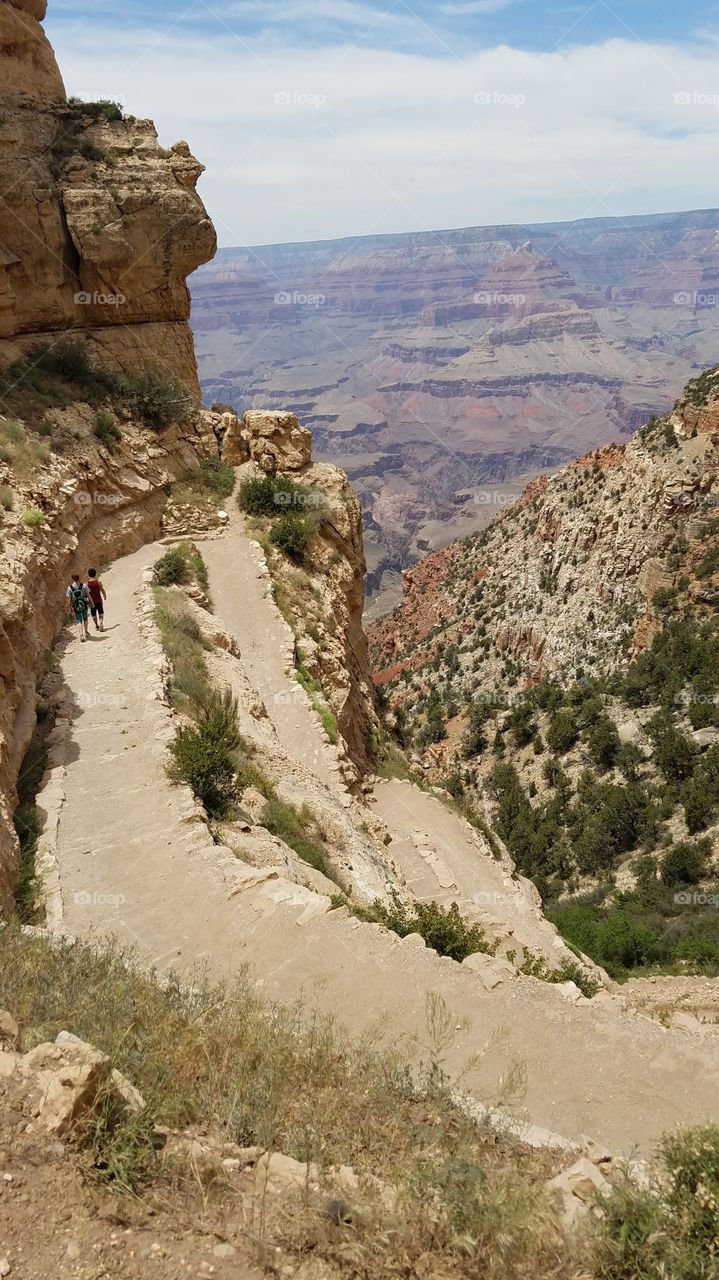 Hiking in The Grand Canyon