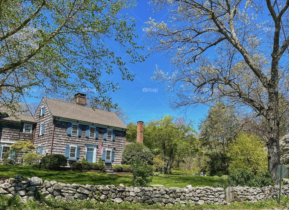 Typical New England house