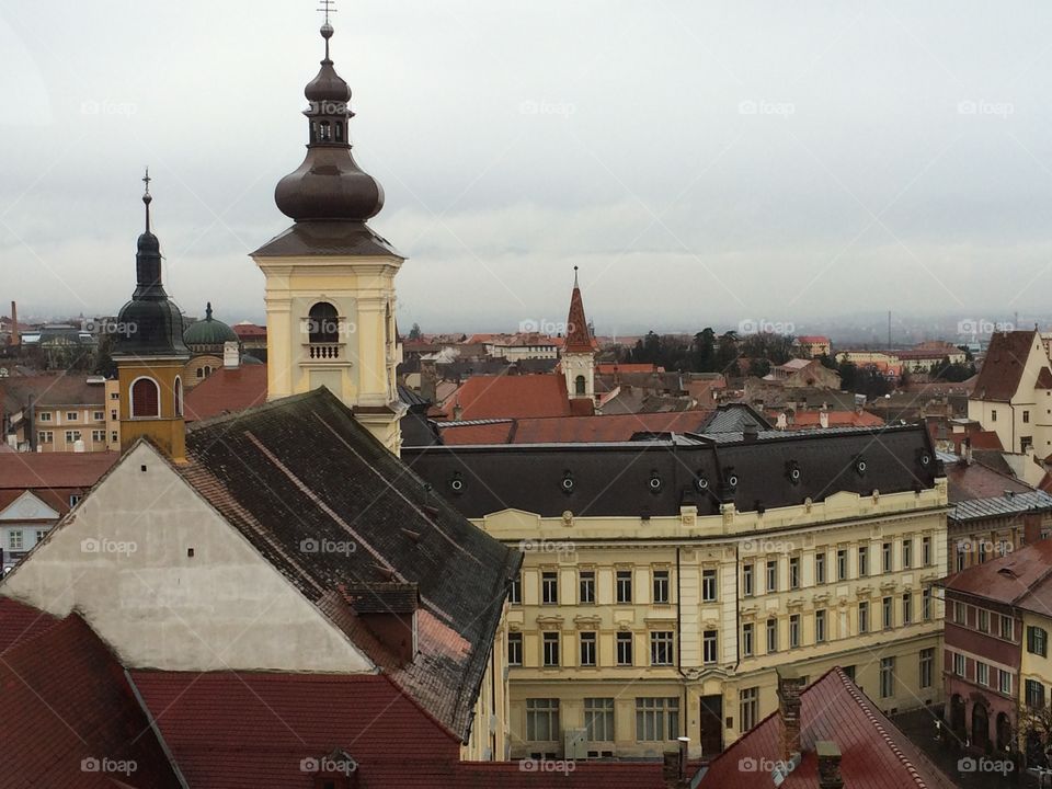 City view of sibiu