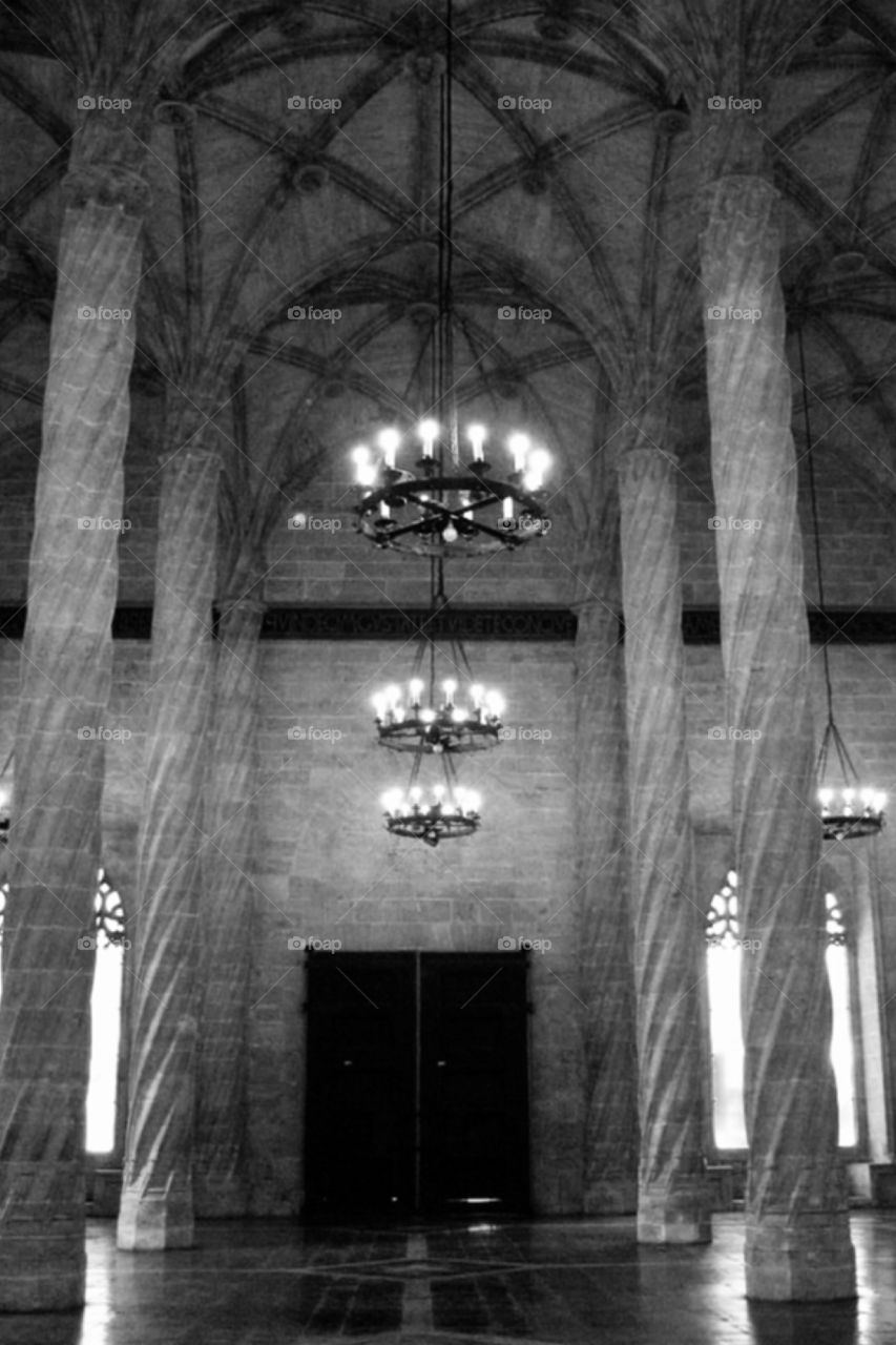 La Lonja de Seda in Valencia, Spain