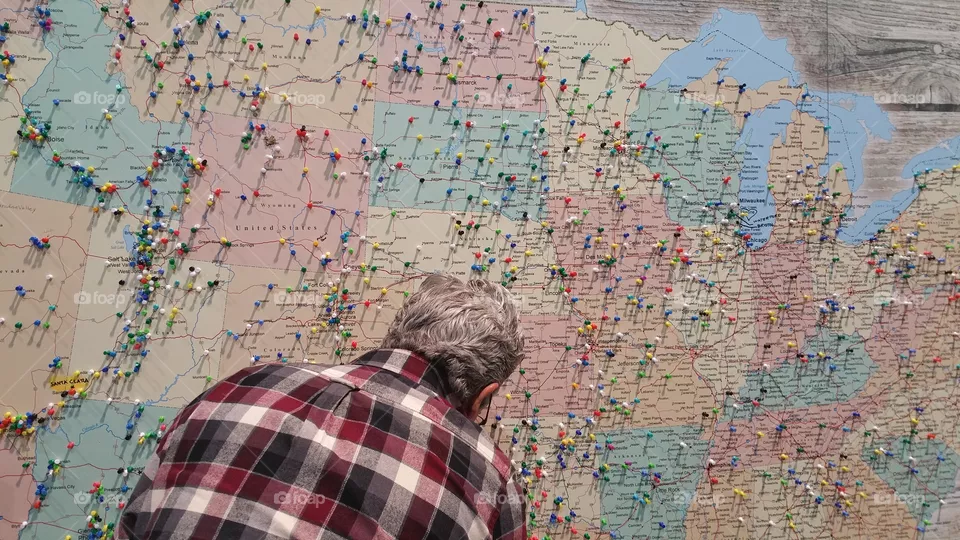 Map, People, Travel, Geography, Art