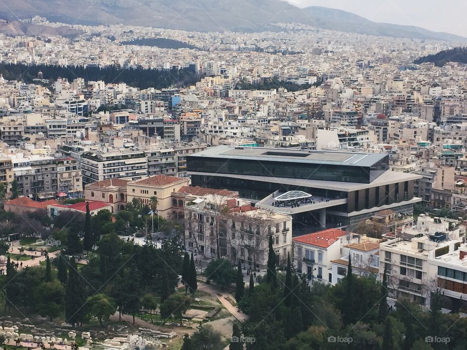 Athens above 