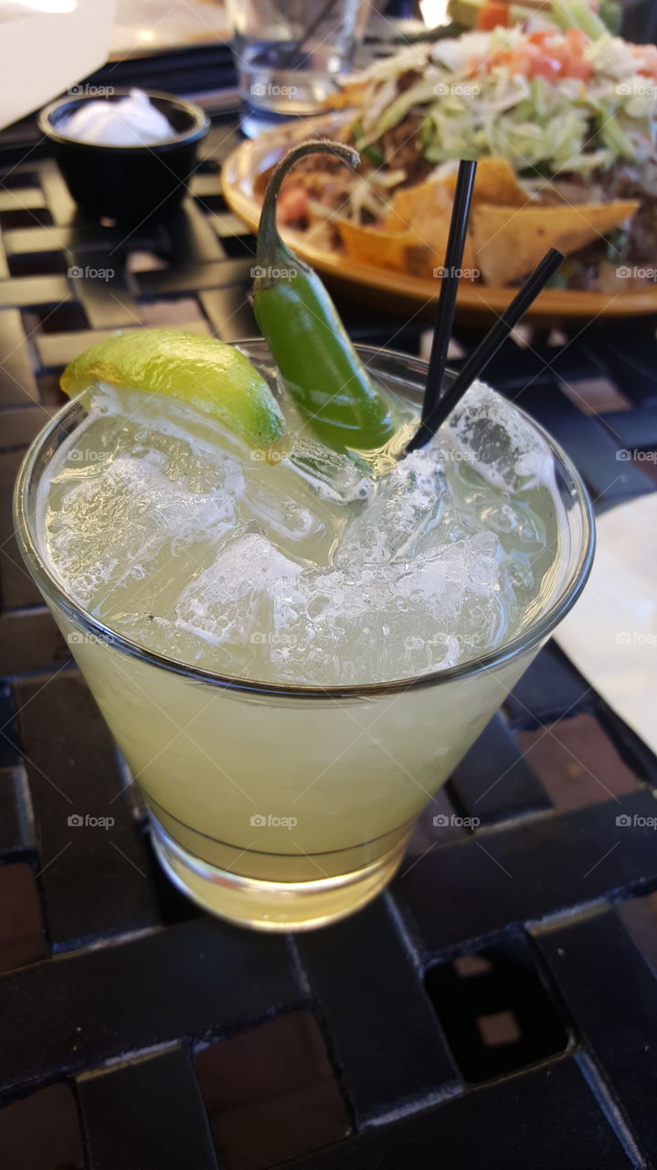 Jalapeño Lime Margarita