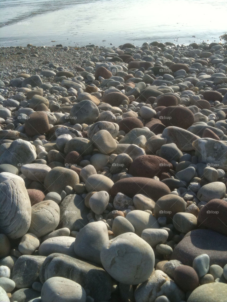 beach ireland rocks by shec