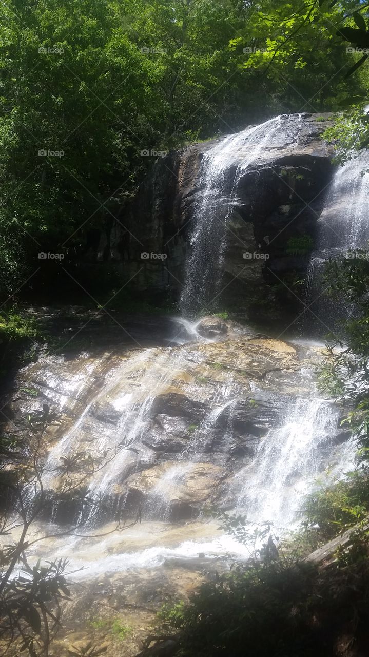 Waterfall, Water, Nature, River, Stream