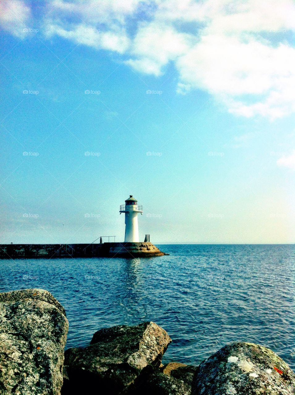 beach ocean sky sweden by linderborg