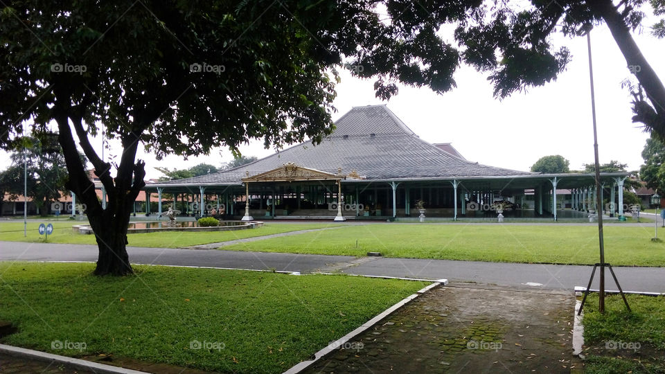 Unique castle design from Java Indonesia