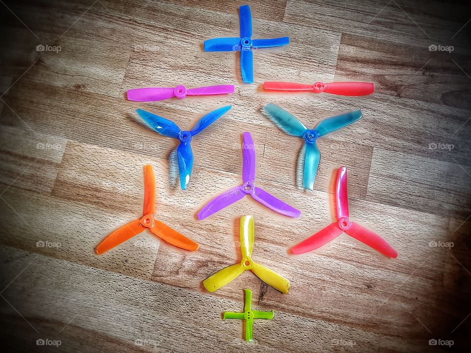 all my different props 😎