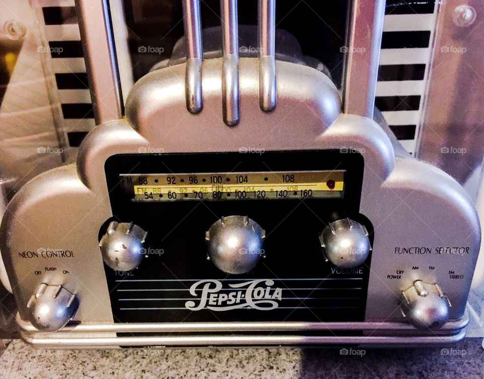 My antique radio and music player 