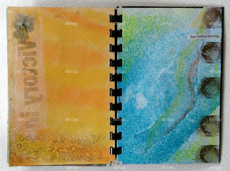Art journal pages