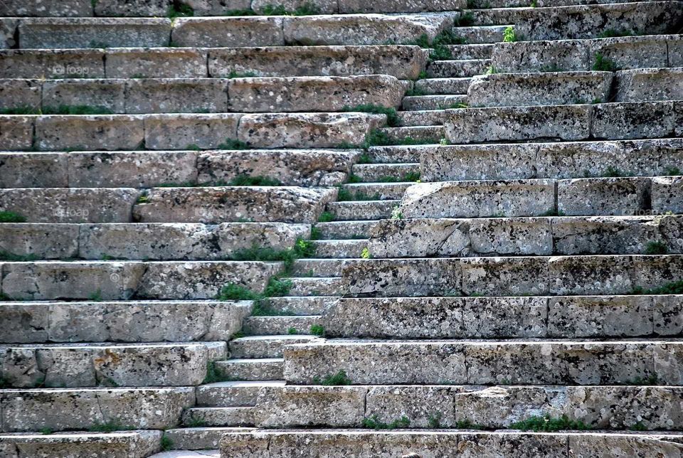 stairs amphitheater greece
