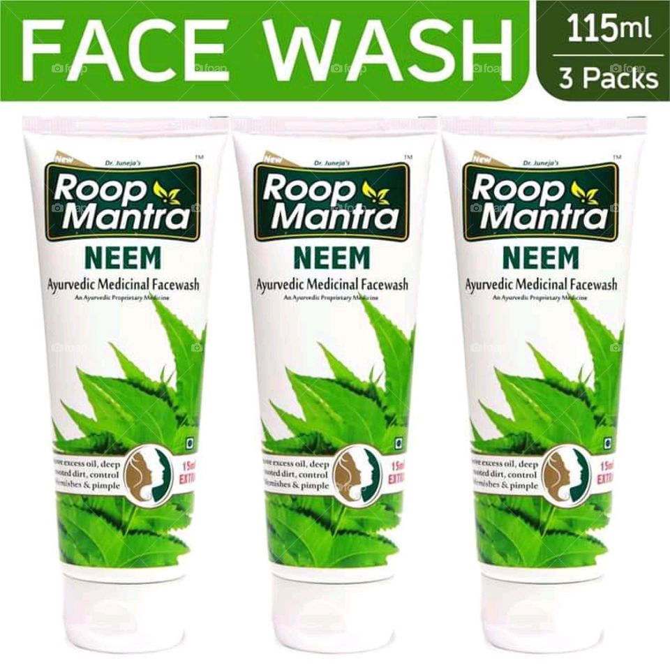 Face wash Roop mantra