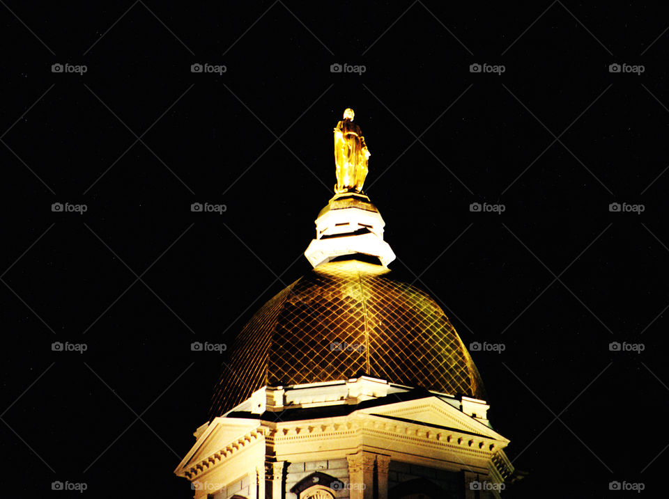Golden Dome. Notre Dame, IN