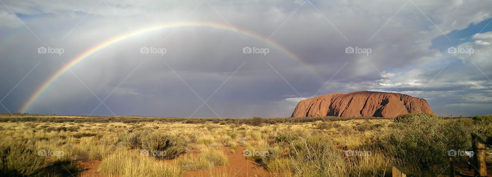 Uluru Rainbow 