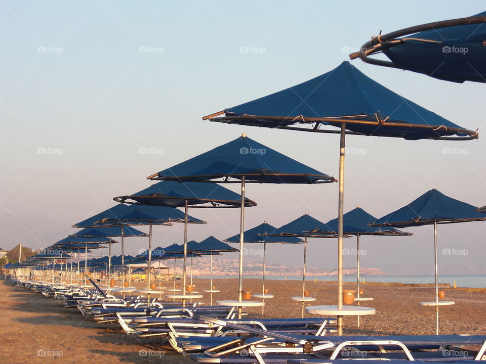 Rhethymno beach., Crete