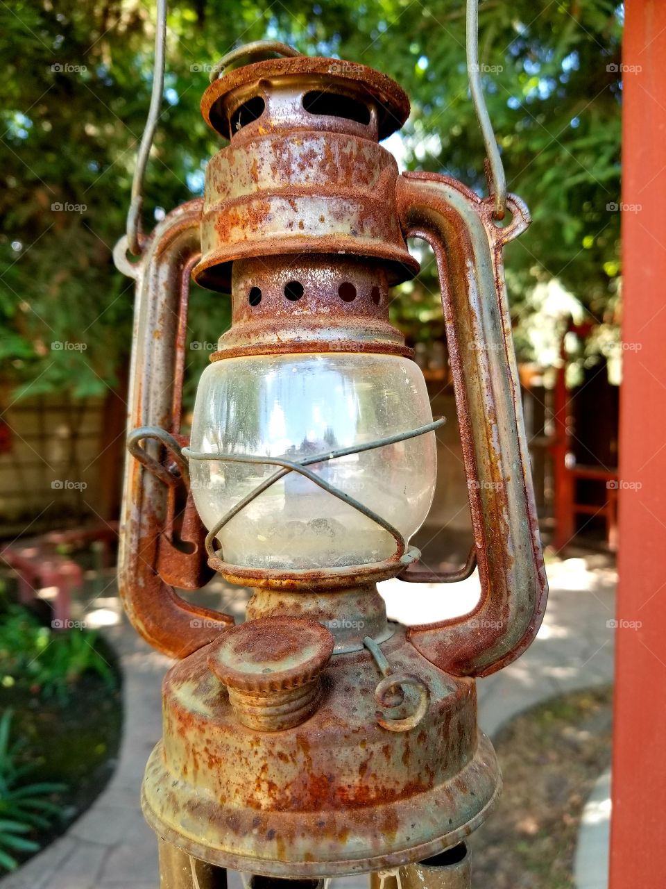 Antique, Rustic Lantern