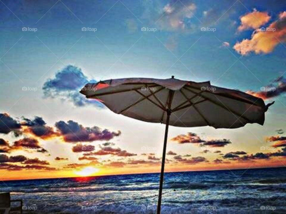 Sky, Water, Sea, Sunset, Ocean