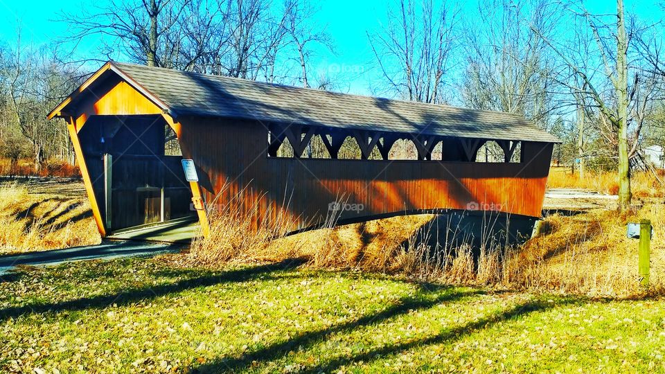 covered bridge