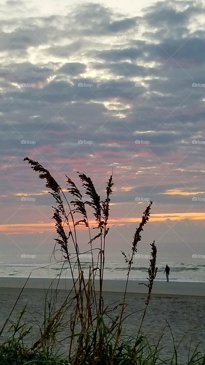 Beach sunrise