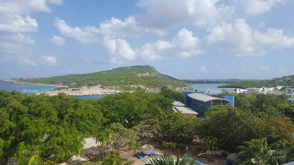 View from the Hilton in Curacao