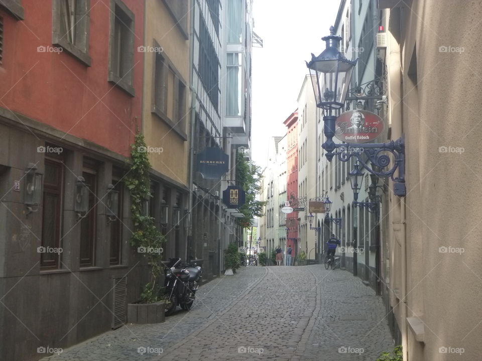 Back street in Cologne