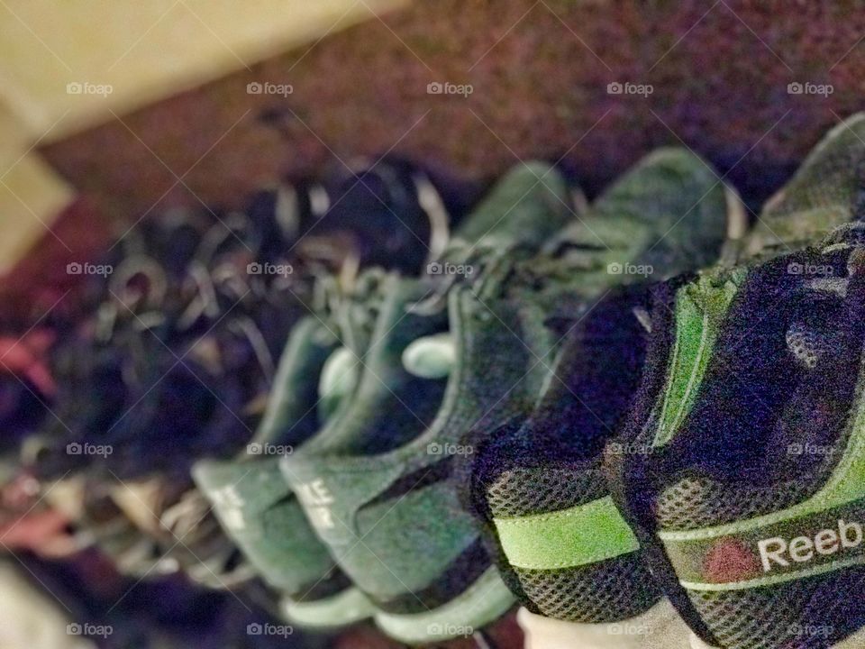 Walking and running shoes