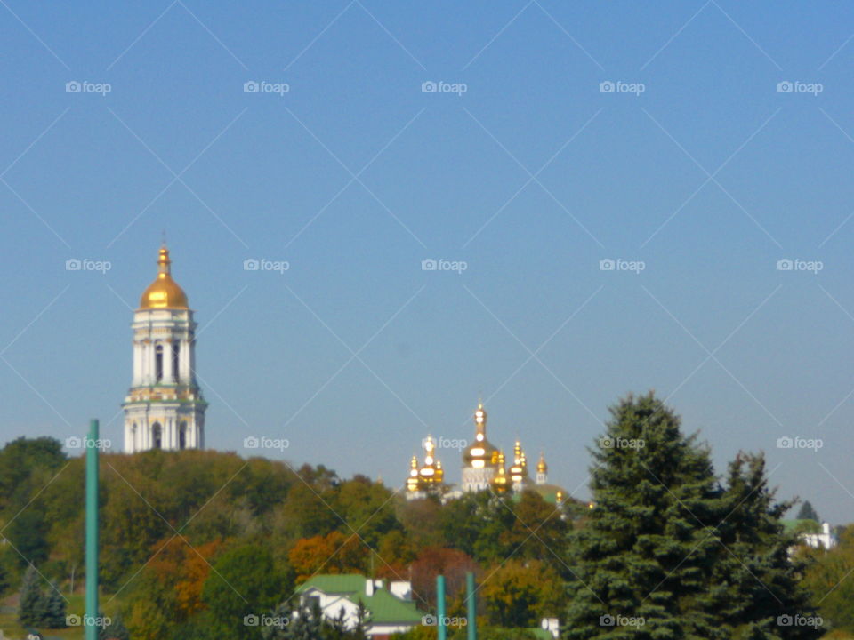 Kiev_442. Church steeples