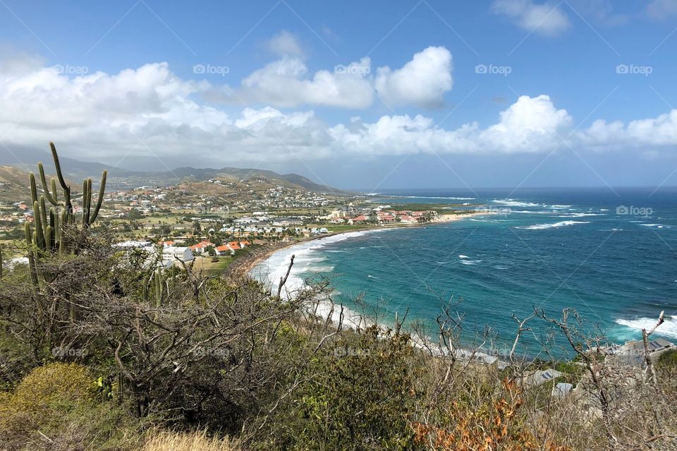 The views on St. Kitts are incredible.