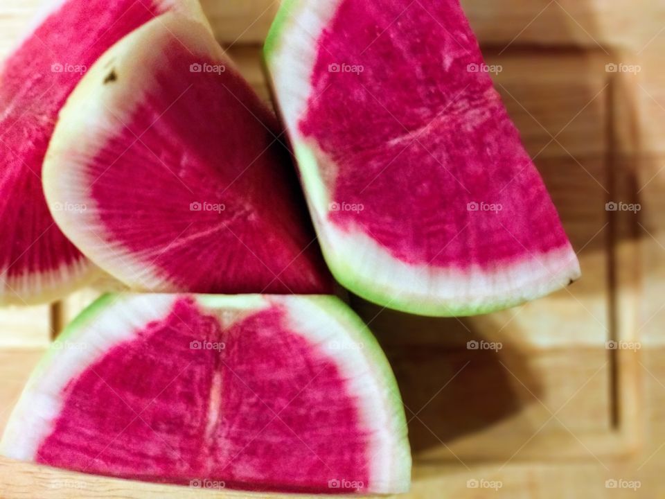 watermelon radish