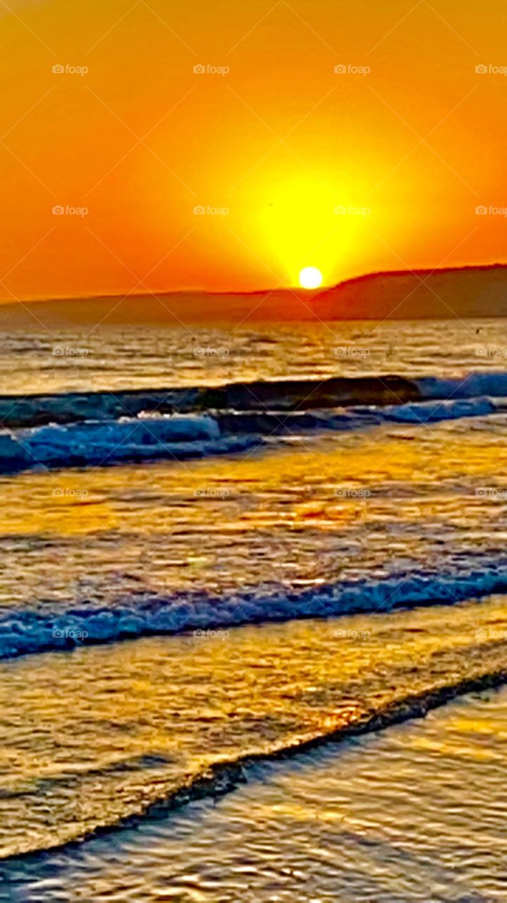 Magic Gold Sunset Kurio Limassol Cyprus