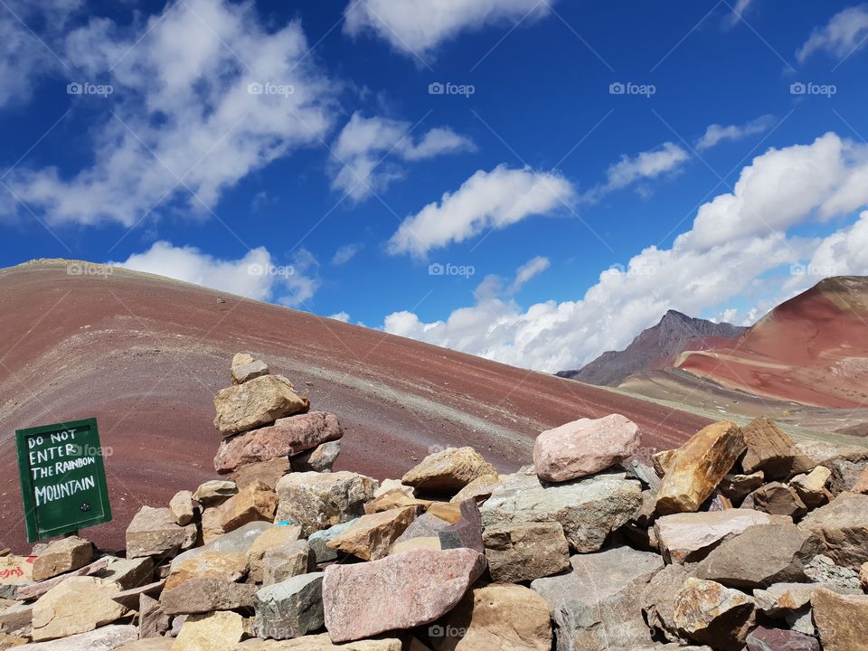 Rainbow mountain