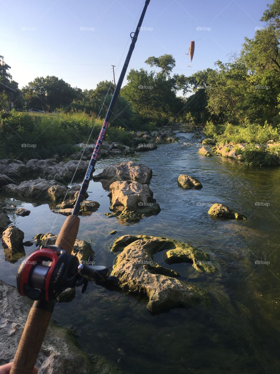 Bass Creek Fishing Nolan Creek Belton Texas