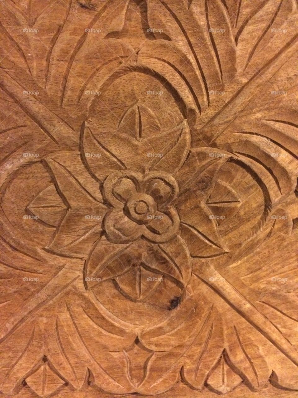 Wood carving from India 