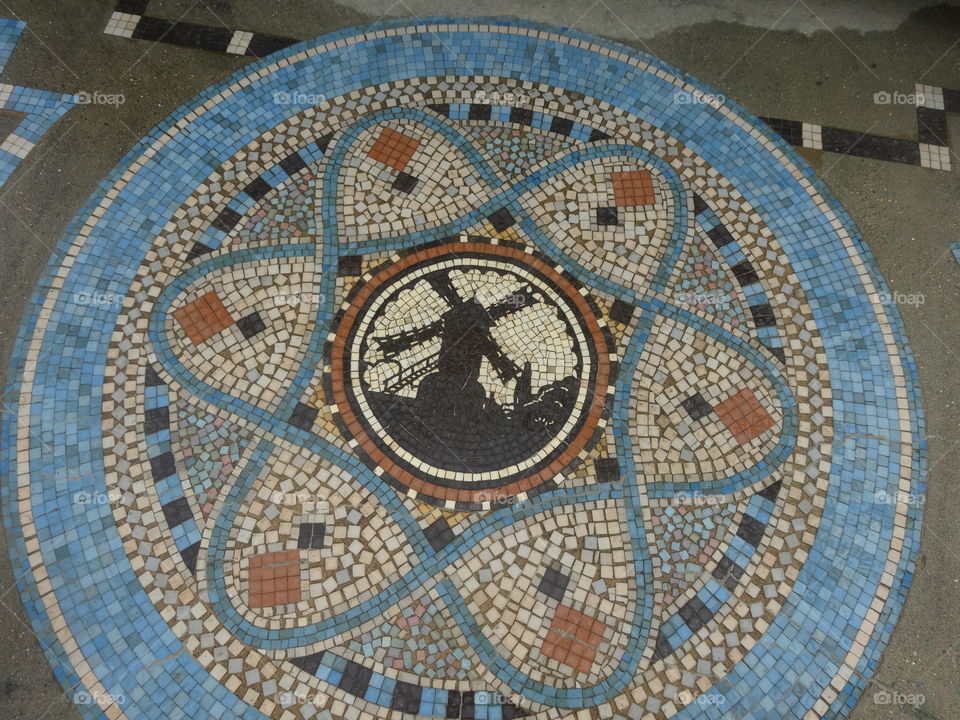 mosaic in Deauville