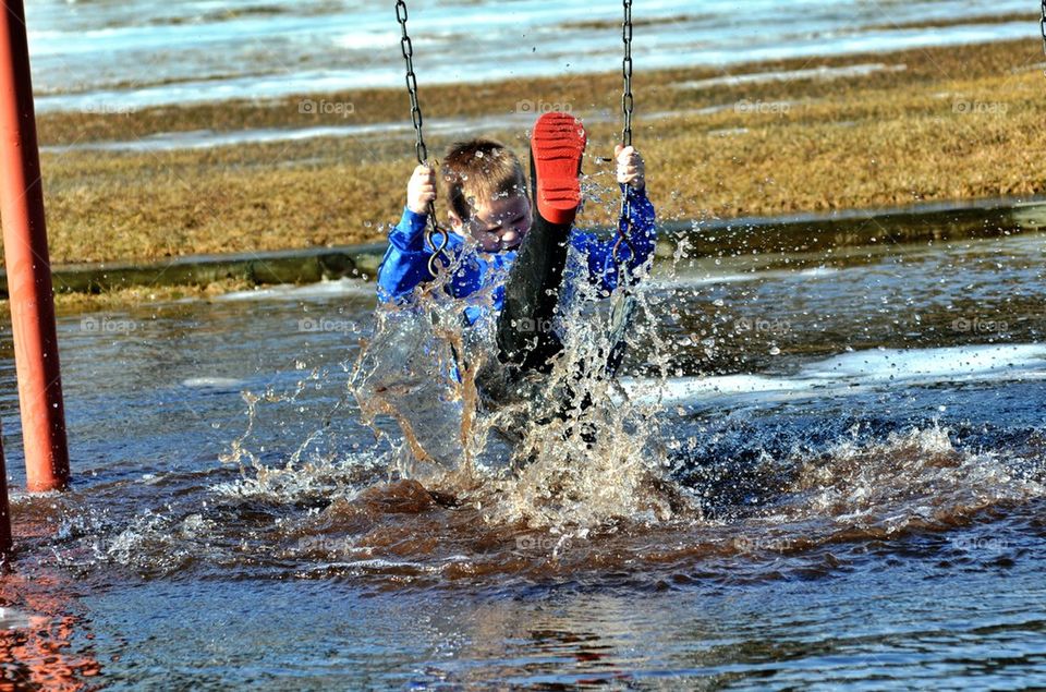 Swinging in the flood