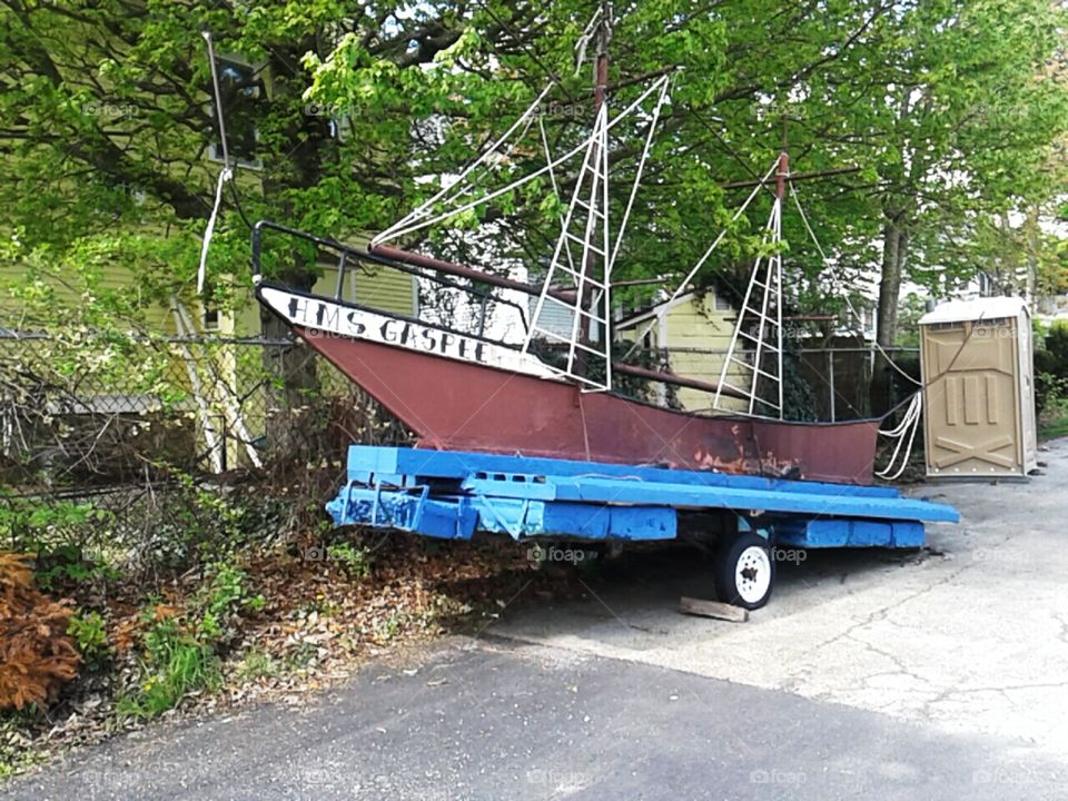 Gaspee Boat Float