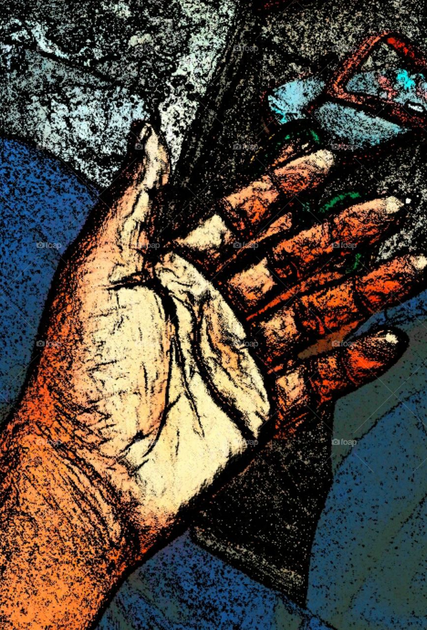 Hand In Different. Hand in Different Style