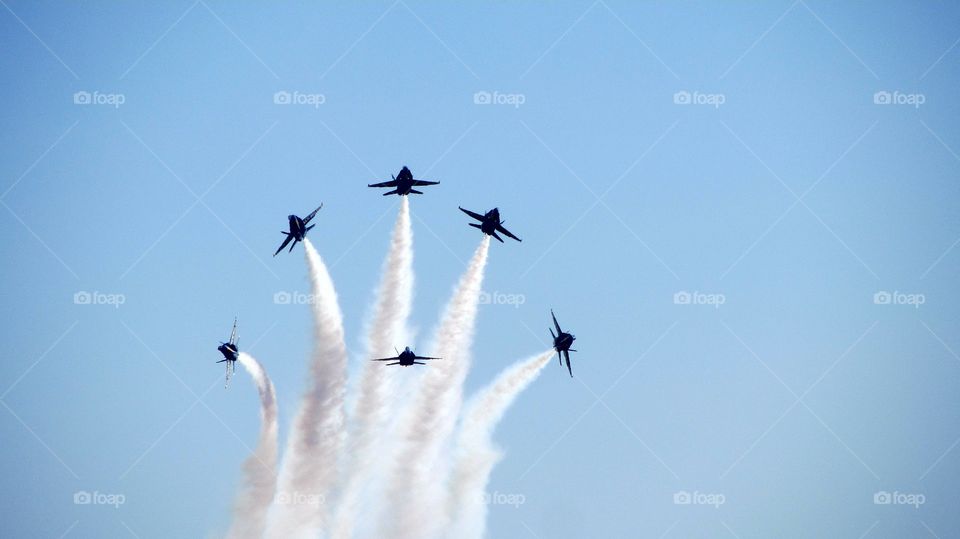 Blue angels show