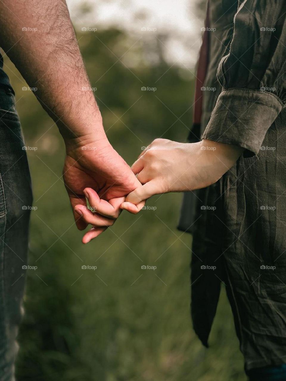 The connection of two hands means the connection of two bodies! It means the union of two souls! It means the bond of love! And what do these hands say?