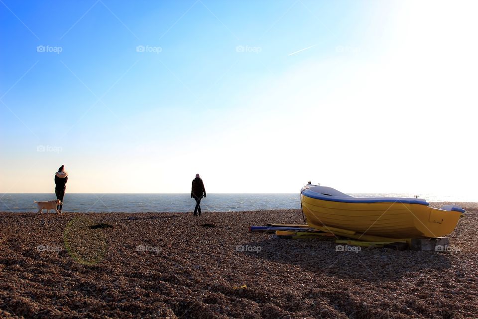 Beach, People, Sea, Sand, Sky