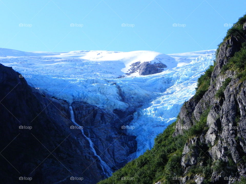 Glaciers, Mountains and Snow in Alaska