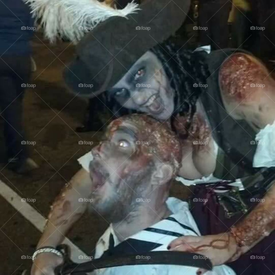Zombie Sailor and Pirate