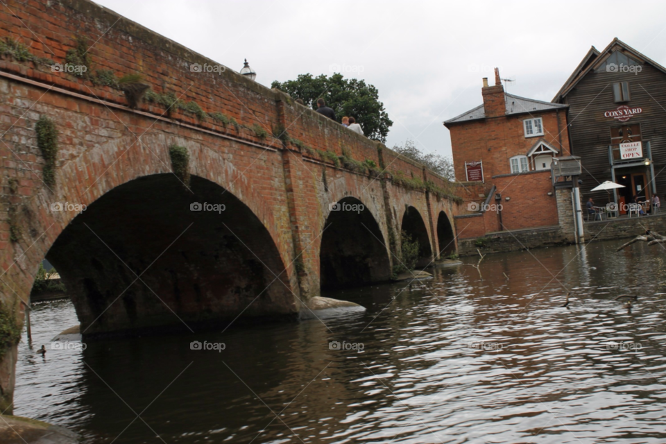 stratford river bridge avon by karlbinder