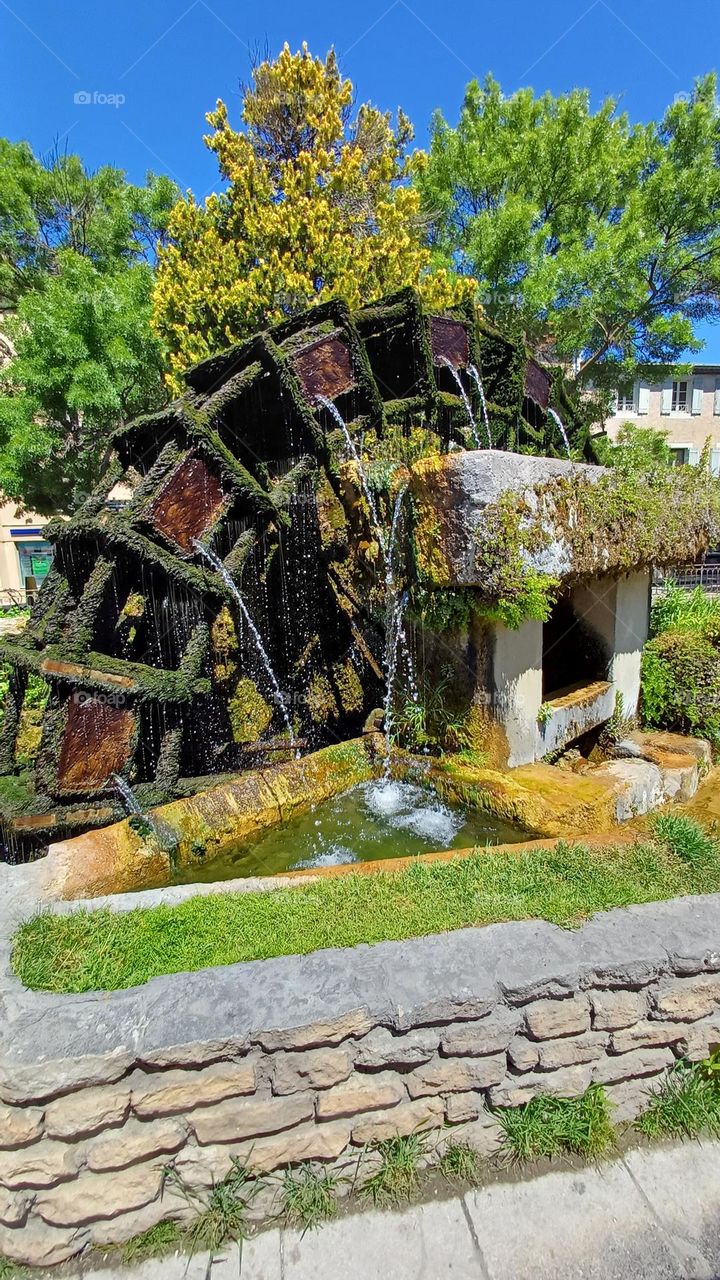 Paddle Wheel - L'Isle-sur-la-Sorgue- France