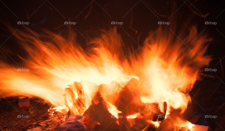 fire2. long exposure fire