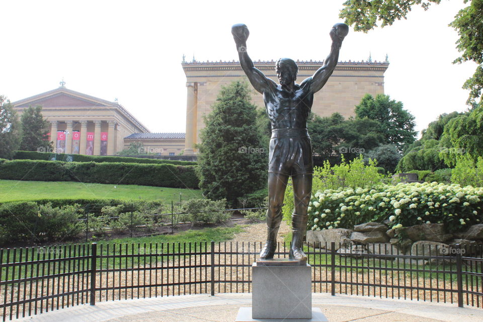 Rocky Statue in Philadelphia 