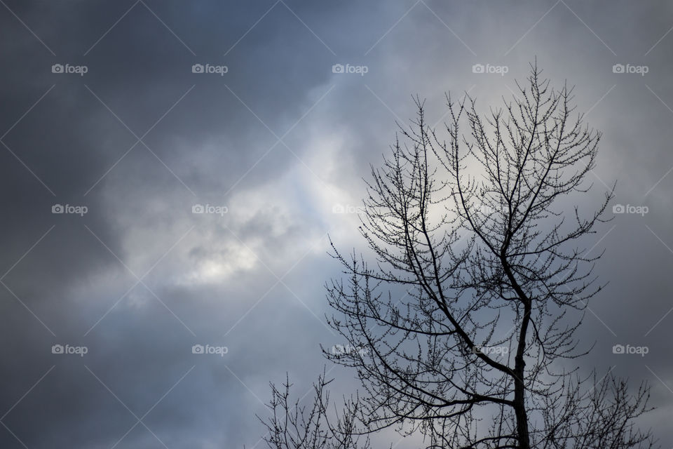 Stormy clouds
