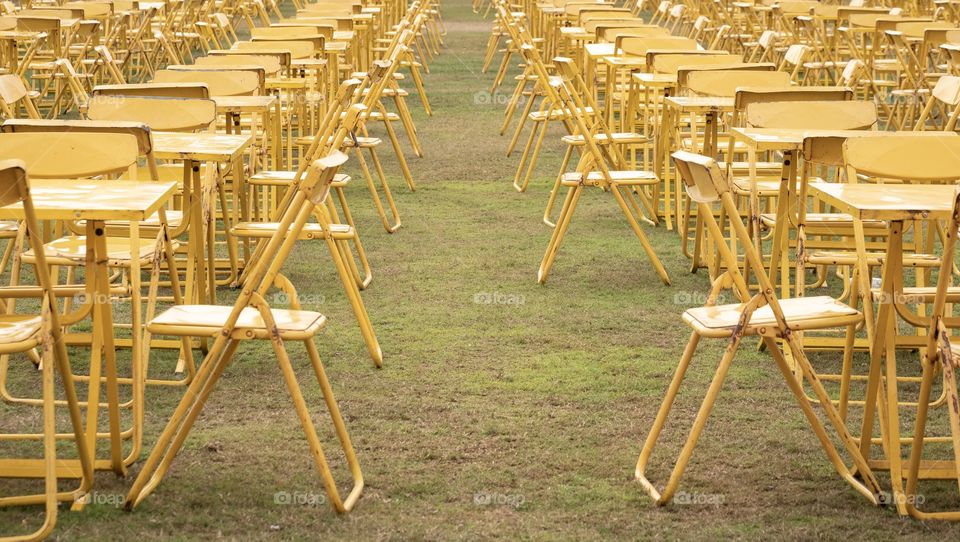 Out door party chairs