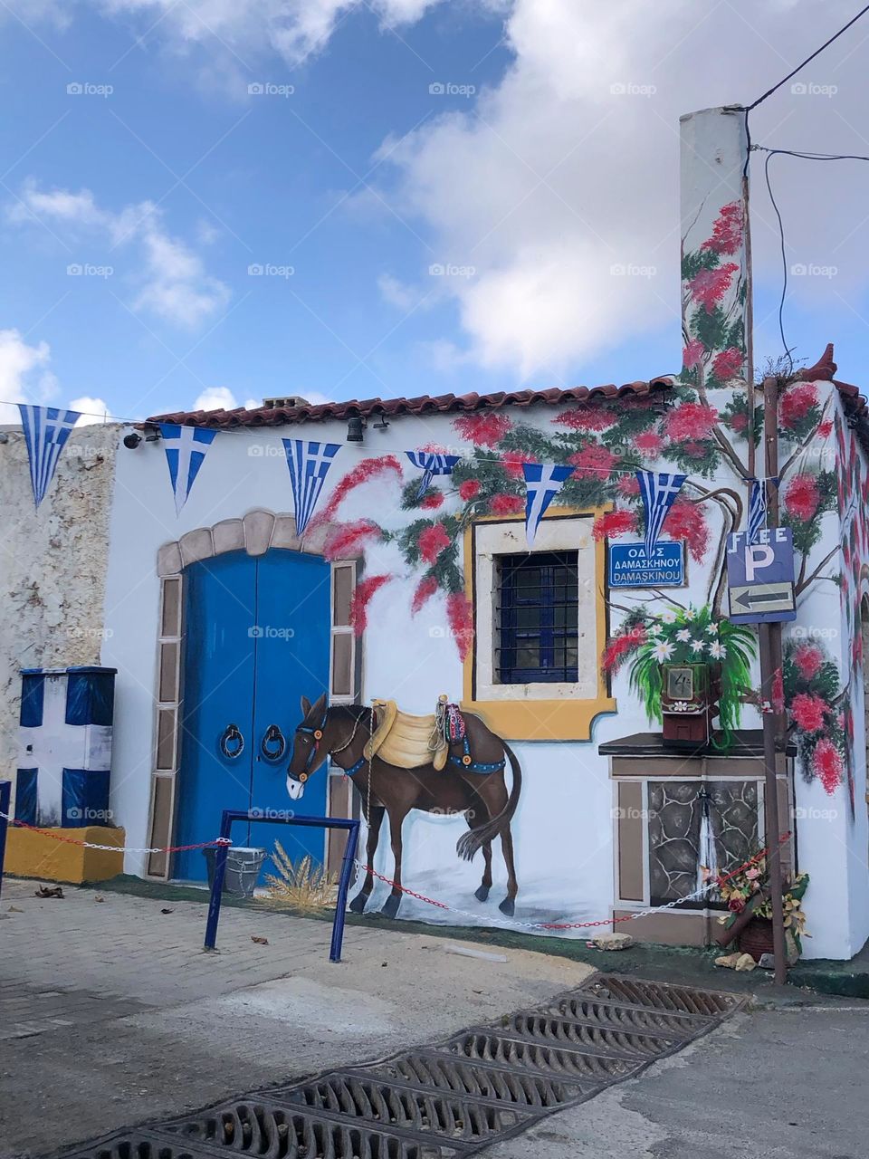 Street, art, color, colours, wall, 